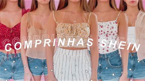 Comprinhas Na Shein Provando Muitas Roupas Lindas Youtube