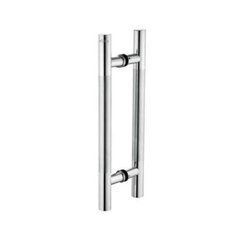 Stainless Steel Chrome Finish Core Glass Door Handles H Type At