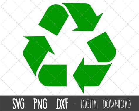 Recycle Symbol Svg Recycle Svg Recycling Clipart Recycling Etsy