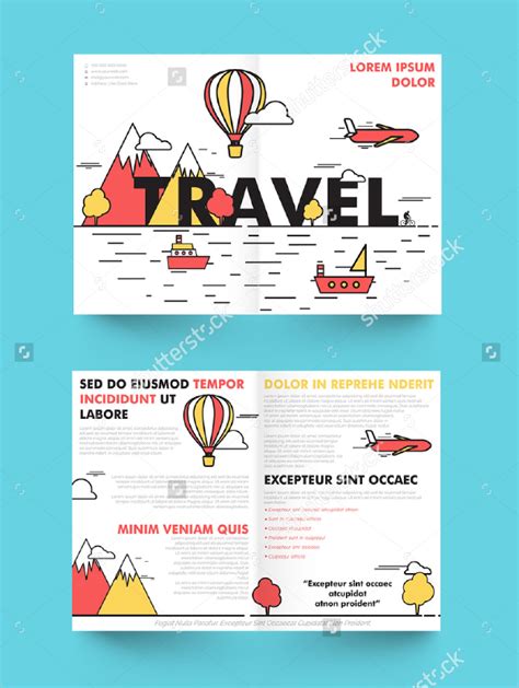 Free 18 Tourist Brochure Templates In Psd Eps Indesign