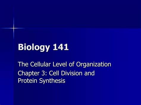 Ppt Biology 141 Powerpoint Presentation Free Download Id6601605