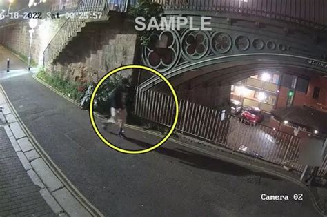 Chilling Moment Exeter Sex Attacker Stalks Victim Before Raping Her In