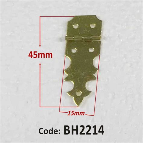 Photogloss Brass Hinge 15 X 45mm