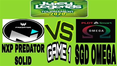 Game Nxp Predator Solid Vs Smart Omega Juicy Legends Mlbb Youtube