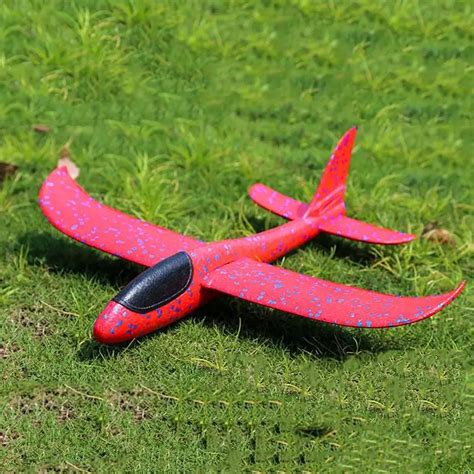 Avión de espuma de lanzamiento a mano para niños juguete planeador de