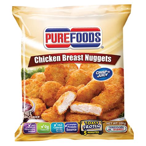 Purefoods Crisp 'n Juicy Chicken Breast Nuggets 200g – redbasket.ph