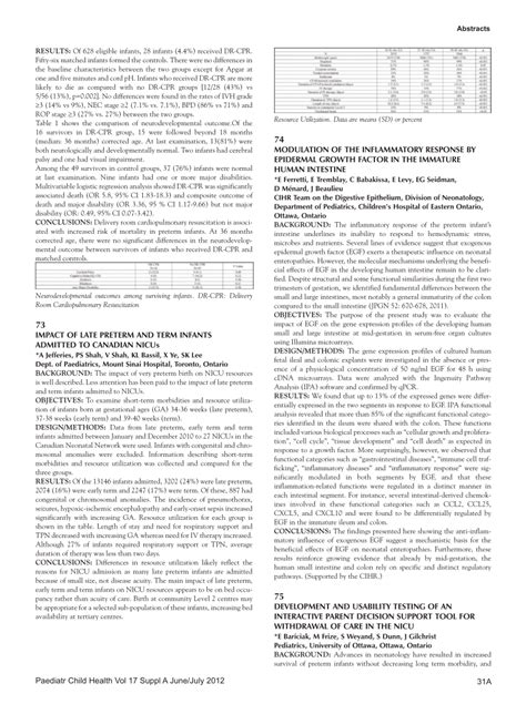 Pdf Modulation Of The Inflammatory Response By Epidermal Growth