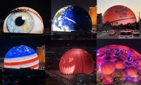 El Msg Sphere De Las Vegas Un Estadio De Esfera Gigante Que Se