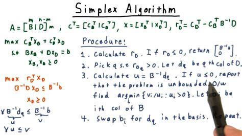 Simplex Summary Georgia Tech Computability Complexity Theory Algorithms Youtube