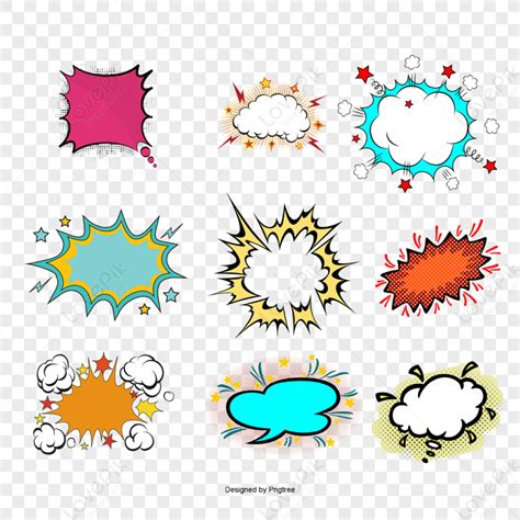 Vector Comics Explosion Cartoon Sticker Boom Png Image Free Download