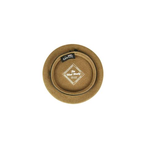 Béret Wool Monty Camel Kangol Reference 16923 Chapellerie Traclet