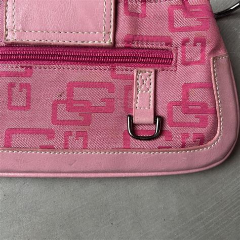 Vintage Y2k Pink Guess Bag Minor Signs Of Normal Depop