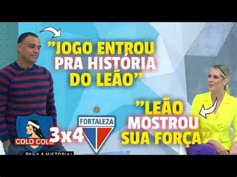 JOGO ABERTO COLO COLO 3X4 FORTALEZA RENATA FAN E DENILSON COMENTAM