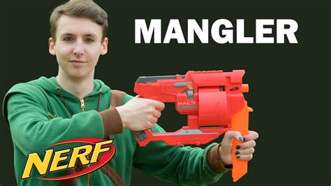 Nerf Halo Mangler Unboxing Review Test MagicBiber Deutsch