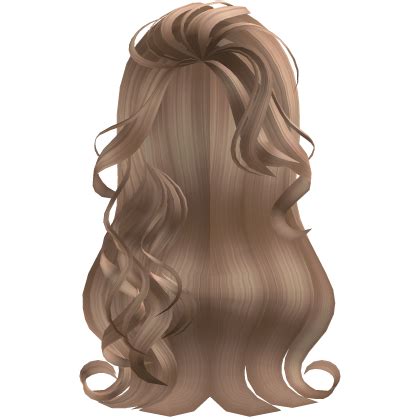 Long Messy Side Swept Wavy Blonde Hair Roblox