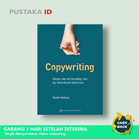 Jual Buku Copywriting Retorika Iklan Dan Storytelling Teori Dan Teknik