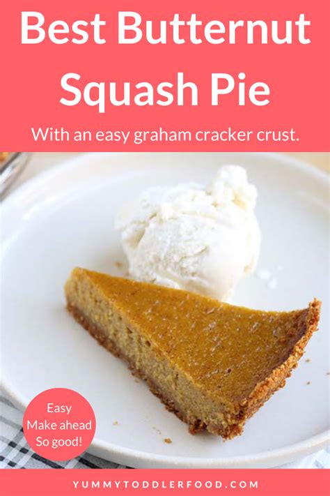 Easy Butternut Squash Pie Recipe Butternut Squash Pie Easy