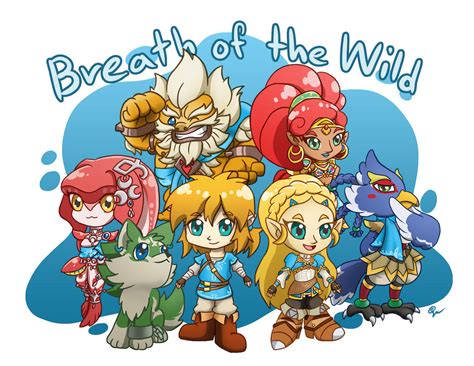 Chibi Link Botw By Scorpius02 On Deviantart