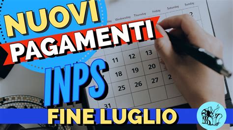 PAGAMENTI INPS SECONDA METÀ LUGLIO ASSEGNO UNICO RDC BONUS CARTA