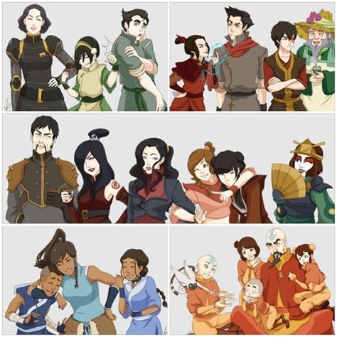 The Legend Of Korra Characters List