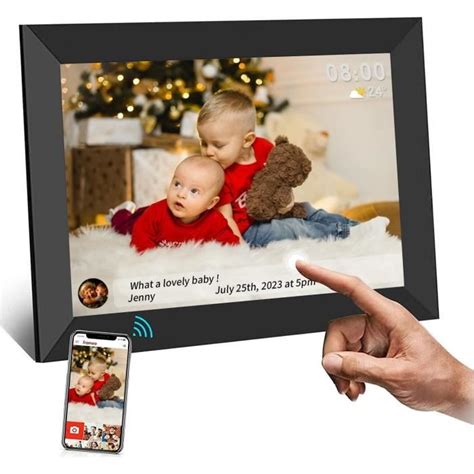 Cadre Photo Num Rique Wifi Pouces Ips Cran Tactile Smart Cloud