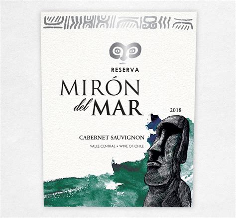 Wine Label Mir N Del Mar On Behance