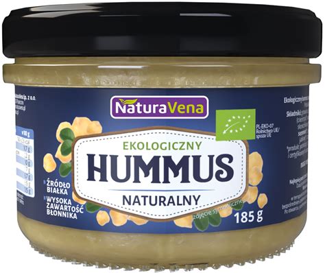 Hummus Naturalny Bio G Naturavena Delikatesy Z Natury