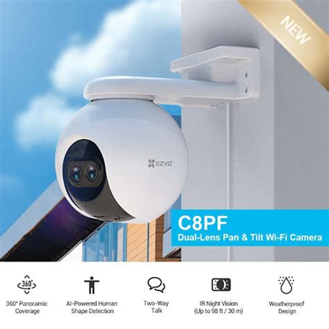 Jual Ezviz C Pf Dual Lens Pan Tilt Wi Fi Camera Di Seller Vanilla