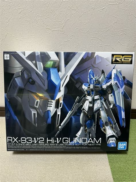 【未使用】rg Hi νガンダム 未組立 ガンプラ ハイニューガンダム 機動戦士ガンダム プラモデルの落札情報詳細 ヤフオク落札価格検索