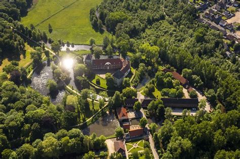 Luftbild Rheda Wiedenbrück Schloss Rheda in Rheda Wiedenbrück im