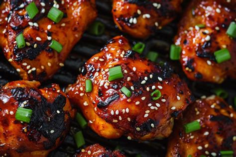 Grilled Korean Chicken Thighs