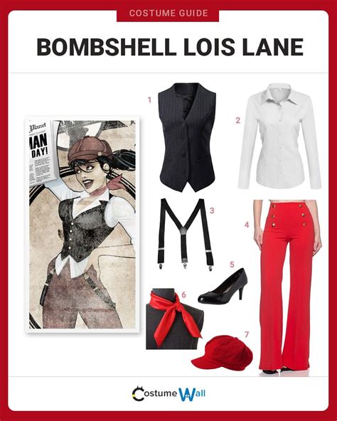 Dress Like Bombshell Lois Lane Costume | Halloween and Cosplay Guides