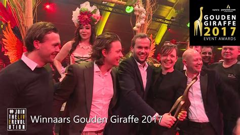 Gouden Giraffe Event Awards C A Wint Interne Events YouTube