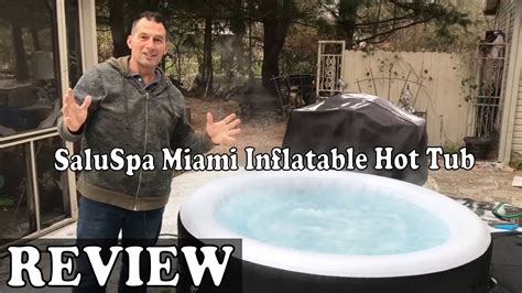 Bestway Saluspa Miami Inflatable Hot Tub Person Airjet Spa Review