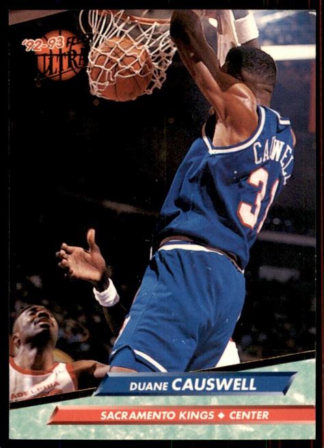 Ultra Fleer Duane Causwell Basketball Cards Ebay