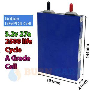 Gotion V A A Grade Lifepo Cell For Lithium Battery Burn Cart