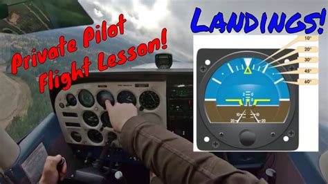 Practice Landings Cessna 172 Private Pilot Youtube