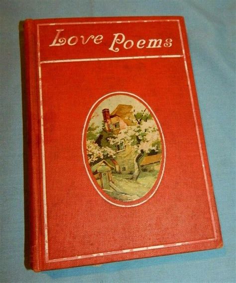 Antique Book Love Poems By Famous Authors Hurst And Company 2093997805