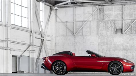 Aston Martin Vanquish Zagato Speedster Side Caricos