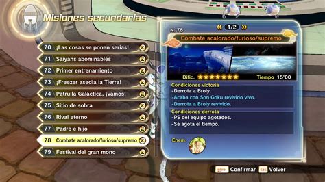 Dragon Ball Xenoverse Mision Secundaria Youtube