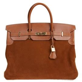 Occasion certifiée authentique Sac Hermes Grizzly Birkin 40