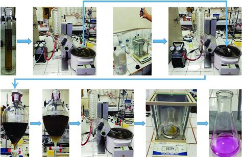 The procedural steps of the esterification reaction catalyzed by H 2 SO ...