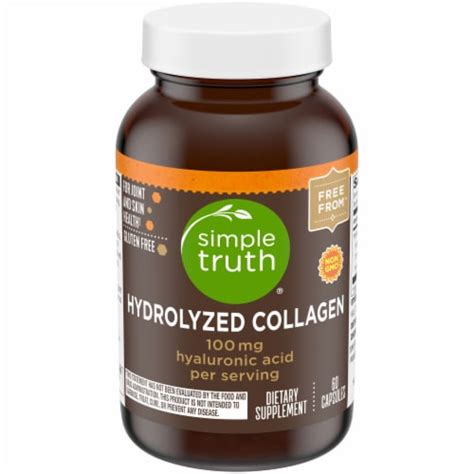 Simple Truth® Hydrolyzed Collagen Capsules, 60 ct - Kroger