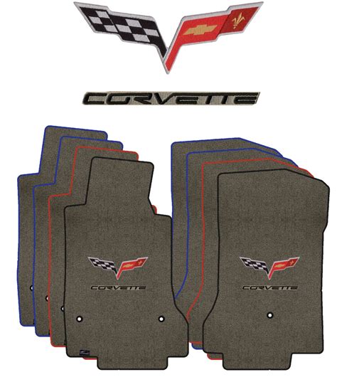 Lloyd Ultimat Front Row Carpet Floor Mat For Corvette L