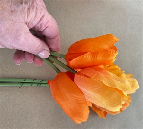 How To Make A Tulip Carrot Door Swag Celebrate Decorate