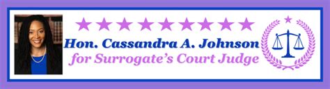 Gallery Cassandra A Johnson For Queens Surrogates Court Judge