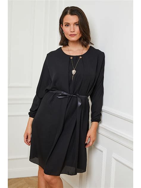 Curvy Lady Jurk Zwart Goedkoop Kopen Limango