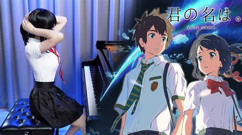 Kimi No Na Wa Ostsparkle Radwimpsru S Piano Cover Your Name Main