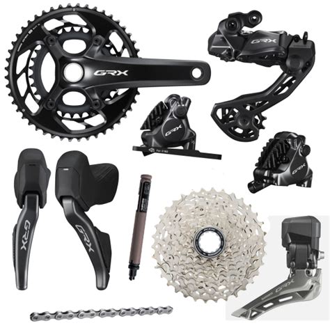 Shimano GRX RX825 Di2 Gravel Groupset 2x12 Speed Merlin Cycles