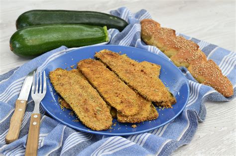 Zucchine Impanate Al Forno Contorno Semplice E Gustoso Tuorlo Rosso